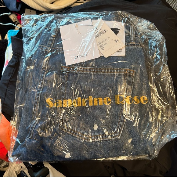 NWT Free People Sandrine Rose Sz 28/US 6 Polka dot High-rise Skinny Jeans! - Picture 16 of 16